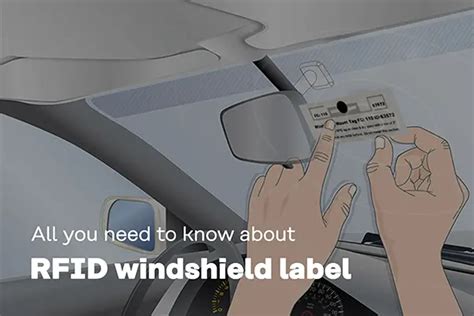 rfid tag in car windshield|rfid car tracking system.